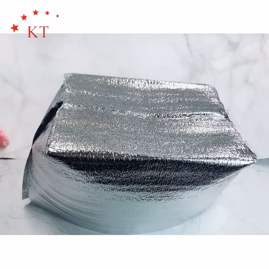 Bolsa térmica de aluminio con aislamiento de espuma EPE, revestimientos para cajas de envío