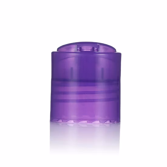 20/410 24/410 24/415 28/410 28/415 Tapa superior de disco de plástico para botella cosmética