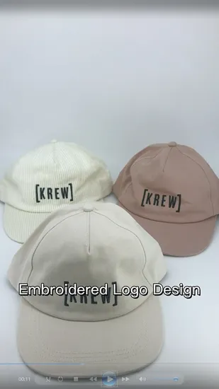 Promoción personalizada 6 Panel Sport Dad Gorra de béisbol en blanco